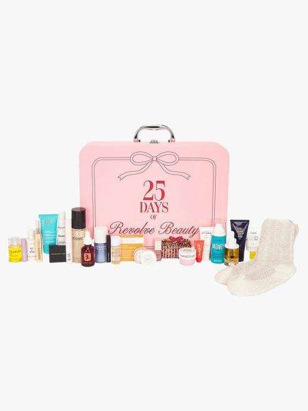 Revolve Advent Calendar 2025 on a light gray background